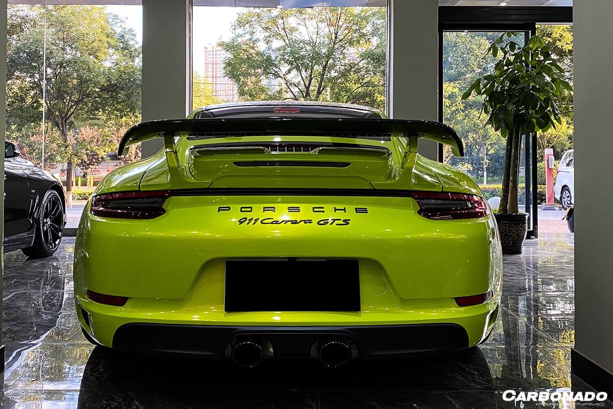 2016 - 2019 Porsche 911 991.2 Carrera & S & 4S & GTS TA Style Trunk Spoiler Wing