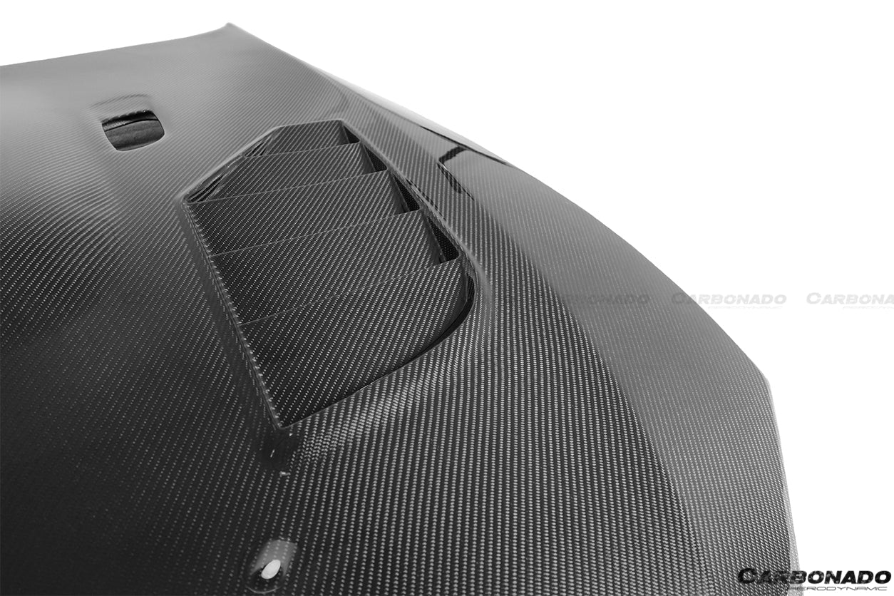 2011-2013 BMW 3 Series E92 LCI SIB Style Carbon Fiber Hood