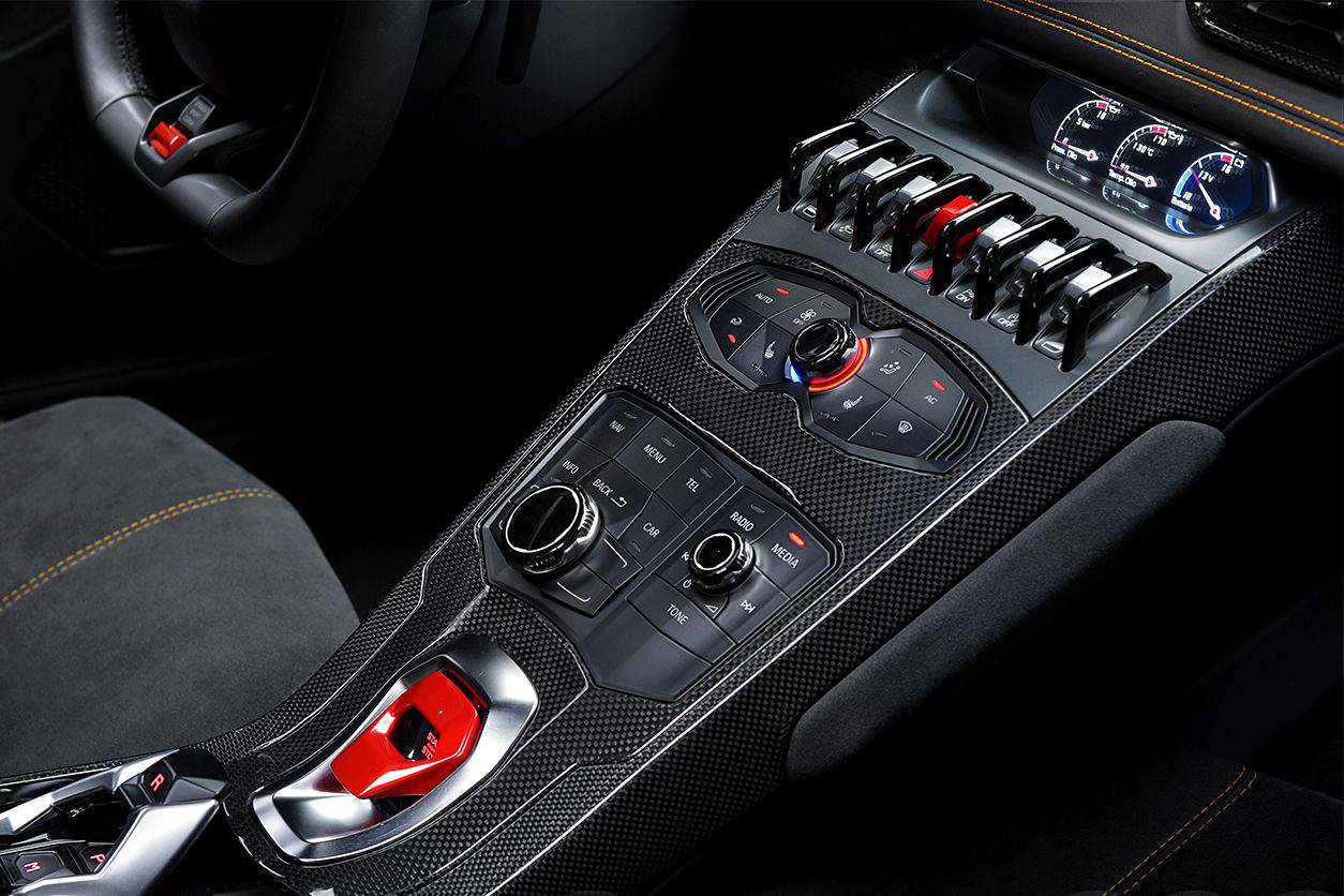 2015-2019 Lamborghini Huracan LP610 & LP580 & EVO OEM Style Autoclave Carbon Fiber Center Console Tunnel - Carbonado