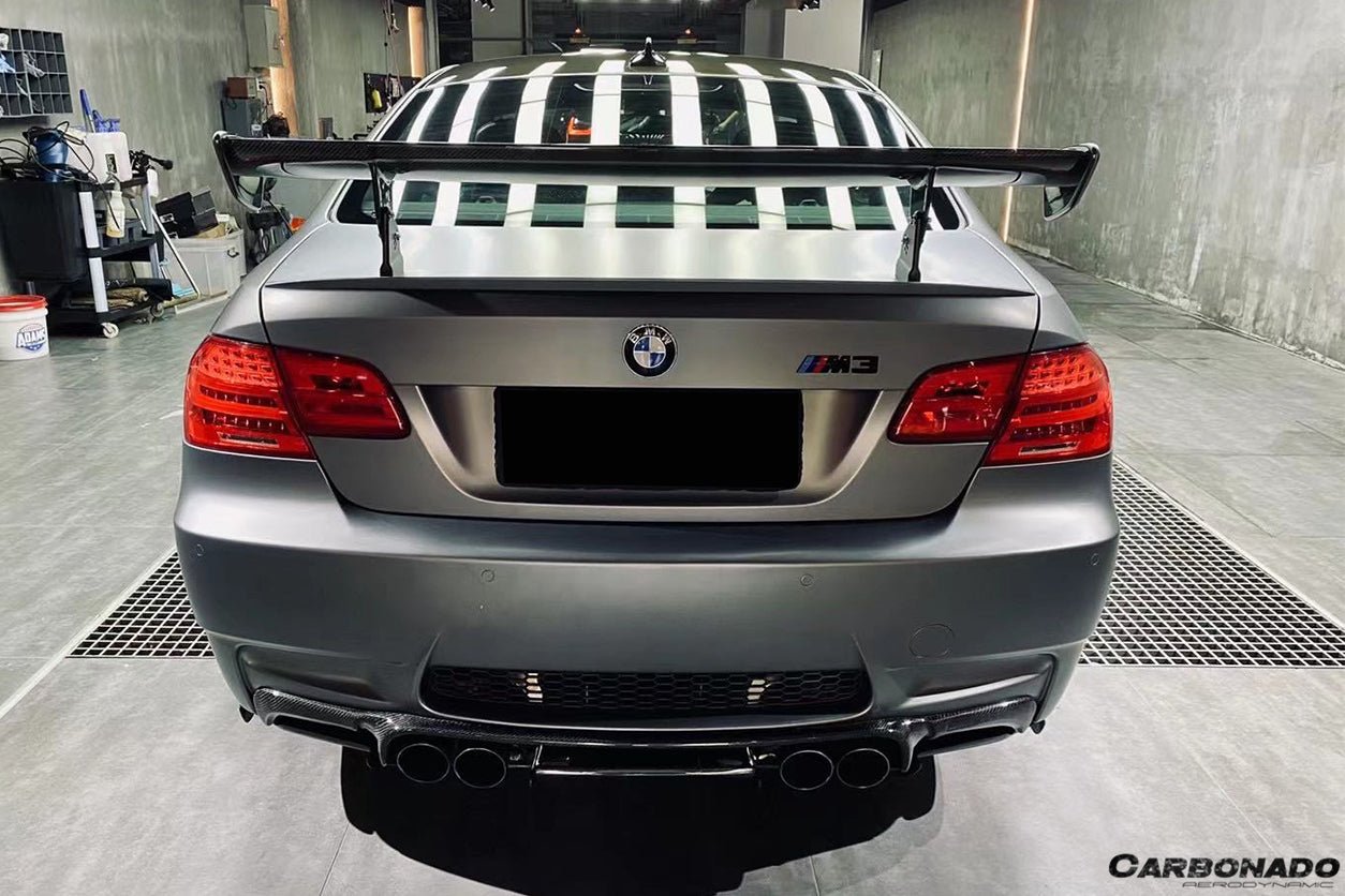 2008-2012 BMW M3 E92 E93 VA Style Carbon Fiber Rear Diffuser with Lip