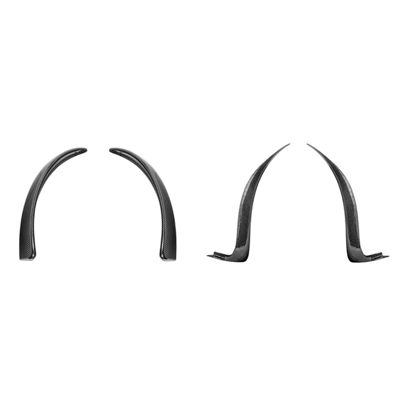 Corvette C6 Z06 ZR1 Dry Carbon Fiber Splash Guard Mud Flaps 2005-2013