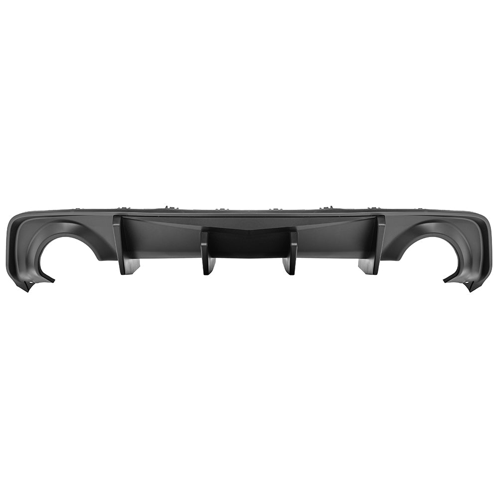 Dodge Charger Widebody SRT Performance Style Matte Gloss Black Rear Bumper Exhaust Diffuser 2020-Up