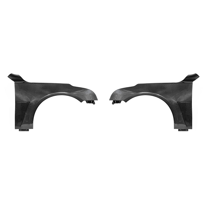 Cadillac CT4 CT4-V Blackwing Style Carbon Fiber Front Side Vented Fenders 2020-Present