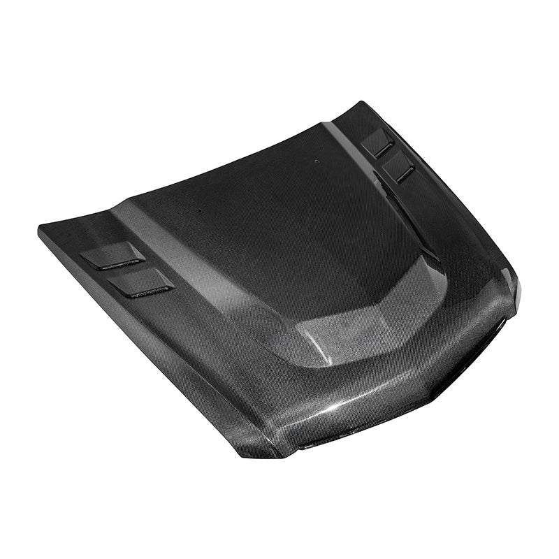 Cadillac CTS-V Double Sided Carbon Fiber Middle Vented Hood 2009-2015