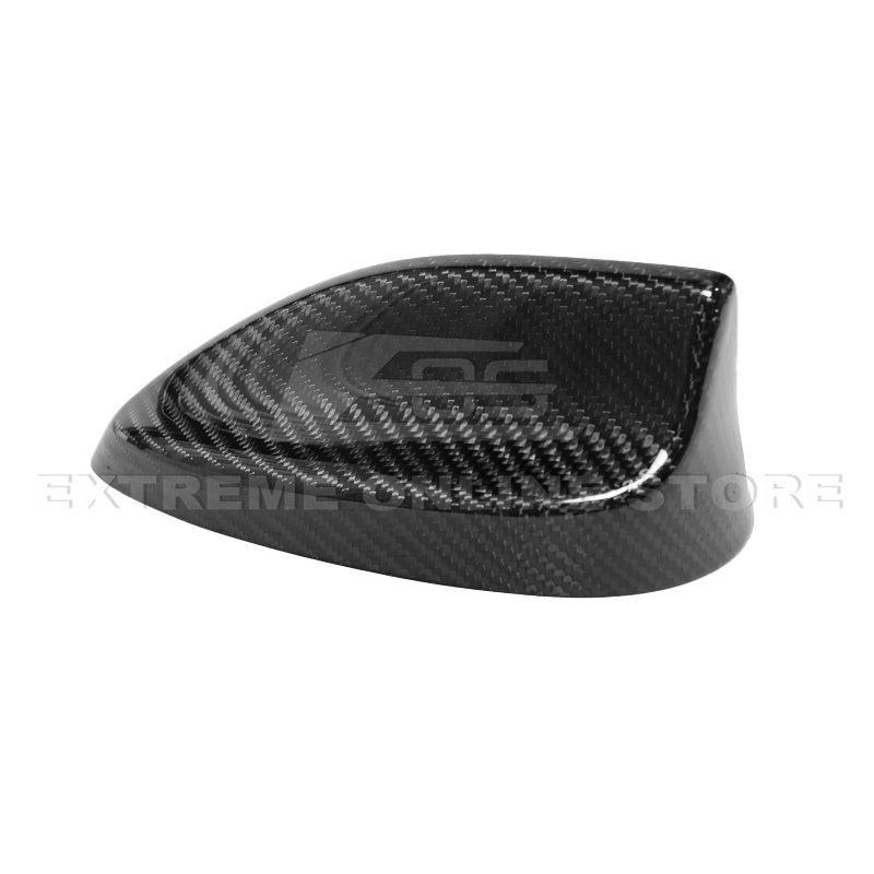 Ford Mustang Mach-E Factory Style Dry Carbon Fiber Shark Fin Roof Antenna Cover 2021-2023