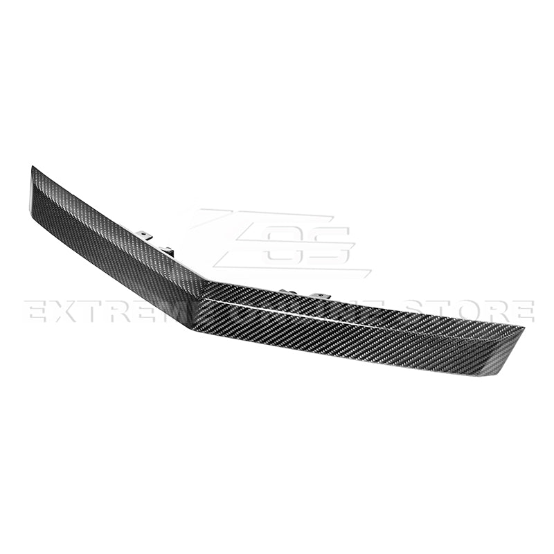 Cadillac CTS-V Coupe Dry Carbon Fiber Rear Deck Lid Applique Trunk Insert 2009-2015