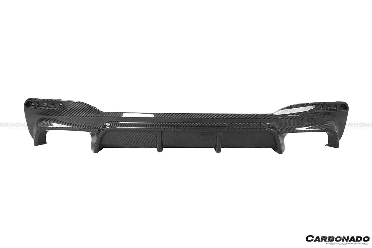 BMW 5 Series G30 G38 M-Tech ECC Style Carbon Fiber Rear Lip 2017-2019