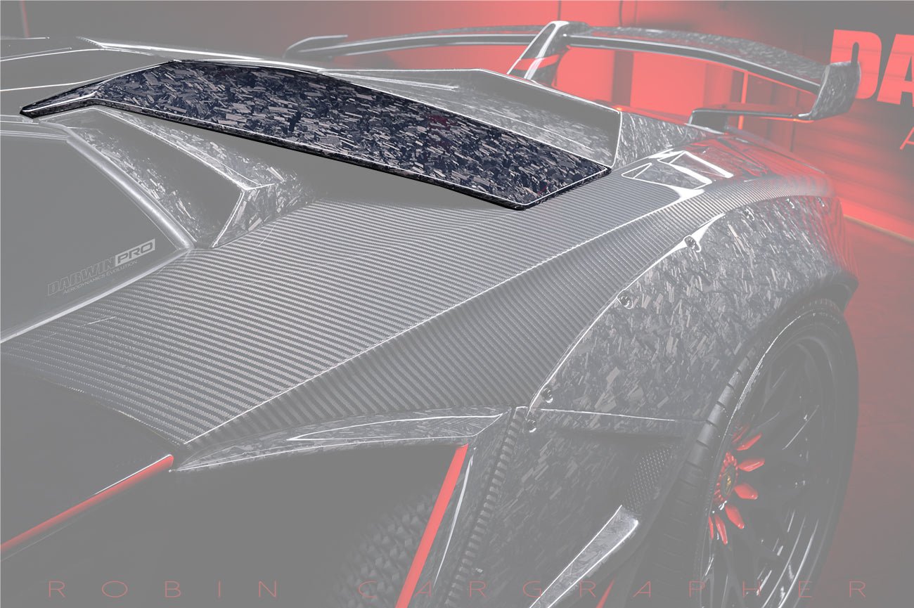 2013 - 2016 Lamborghini Aventador LP700 LP740 Roadster Carbon Fiber Rear Intake Panel
