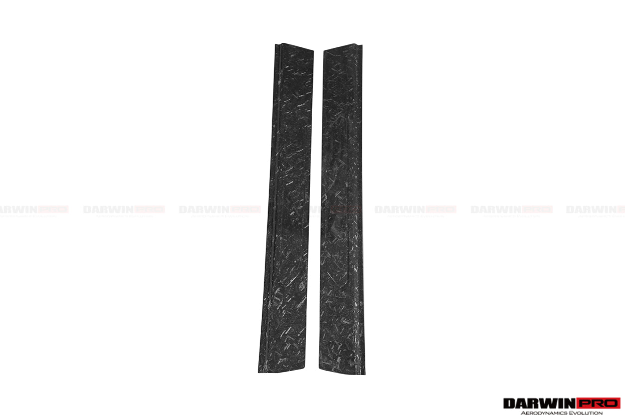 2011 - 2016 Lamborghini Aventador LP700 Coupe Carbon Fiber Door Still Plate Caps