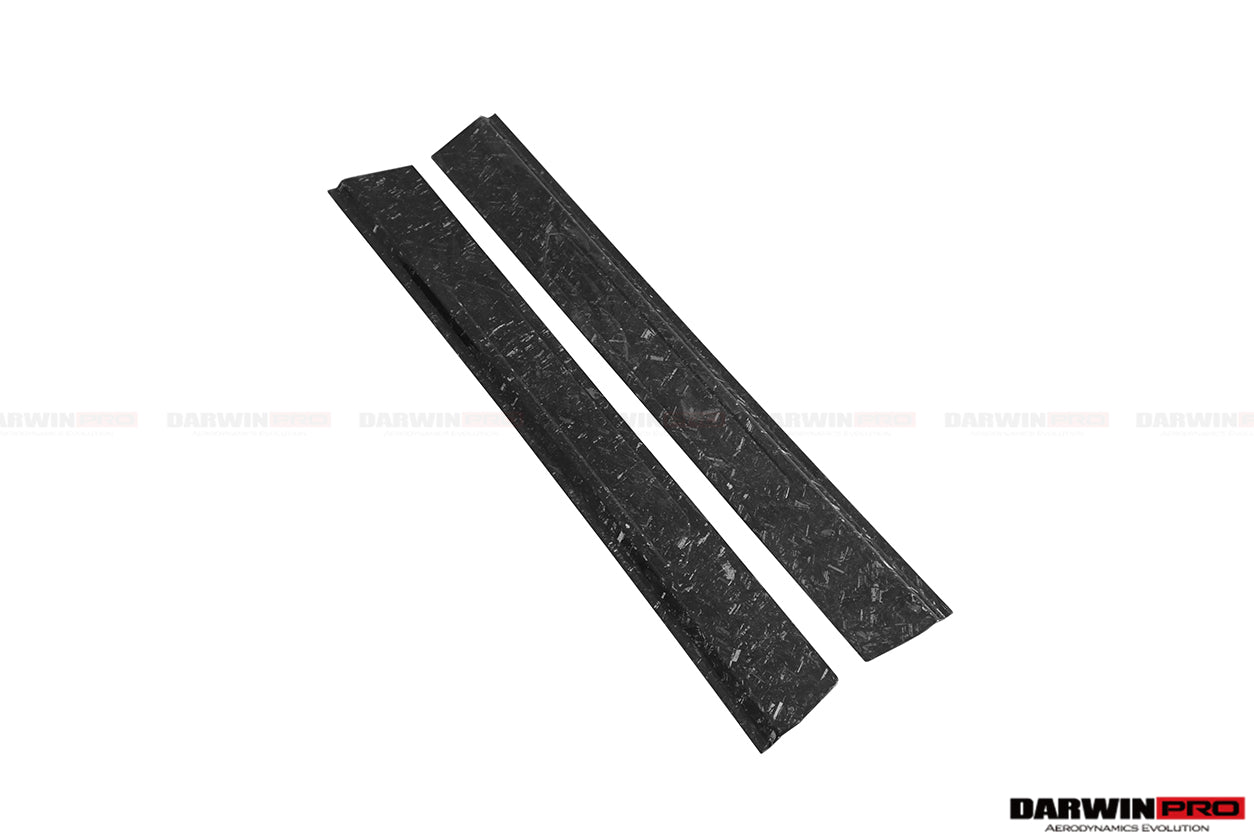 2011 - 2016 Lamborghini Aventador LP700 Coupe Carbon Fiber Door Still Plate Caps