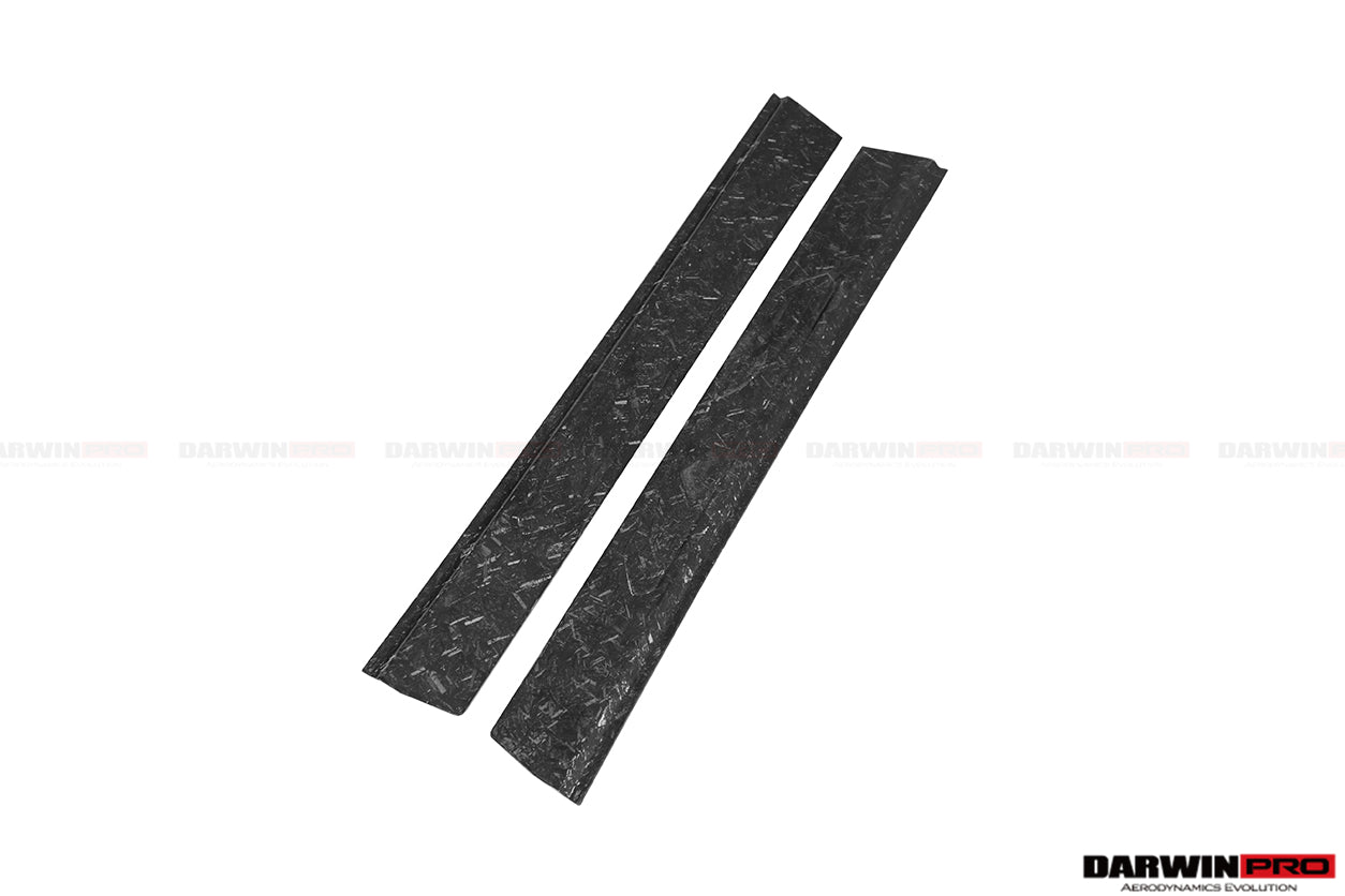 2011 - 2016 Lamborghini Aventador LP700 Coupe Carbon Fiber Door Still Plate Caps