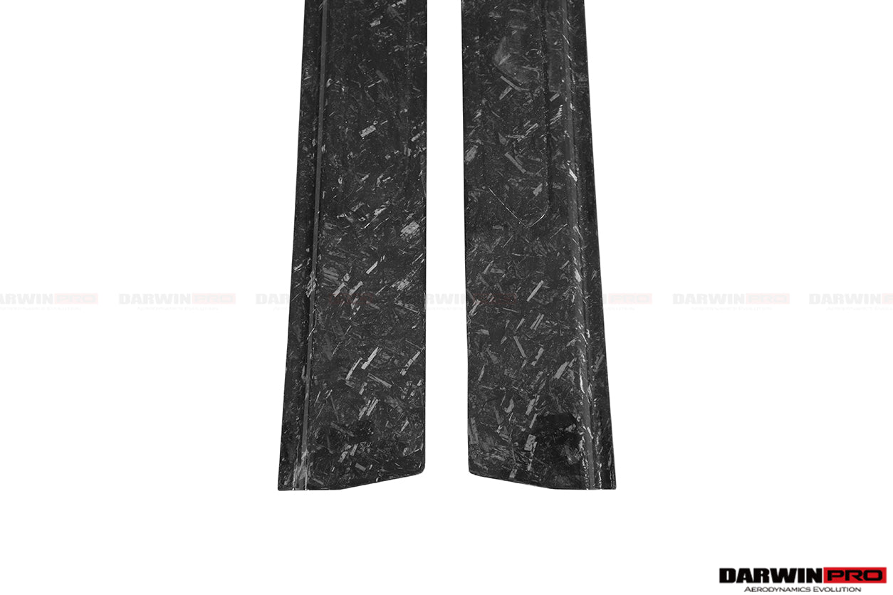 2011 - 2016 Lamborghini Aventador LP700 Coupe Carbon Fiber Door Still Plate Caps