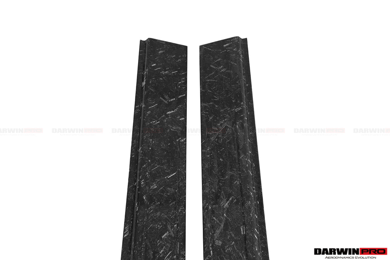 2011 - 2016 Lamborghini Aventador LP700 Coupe Carbon Fiber Door Still Plate Caps