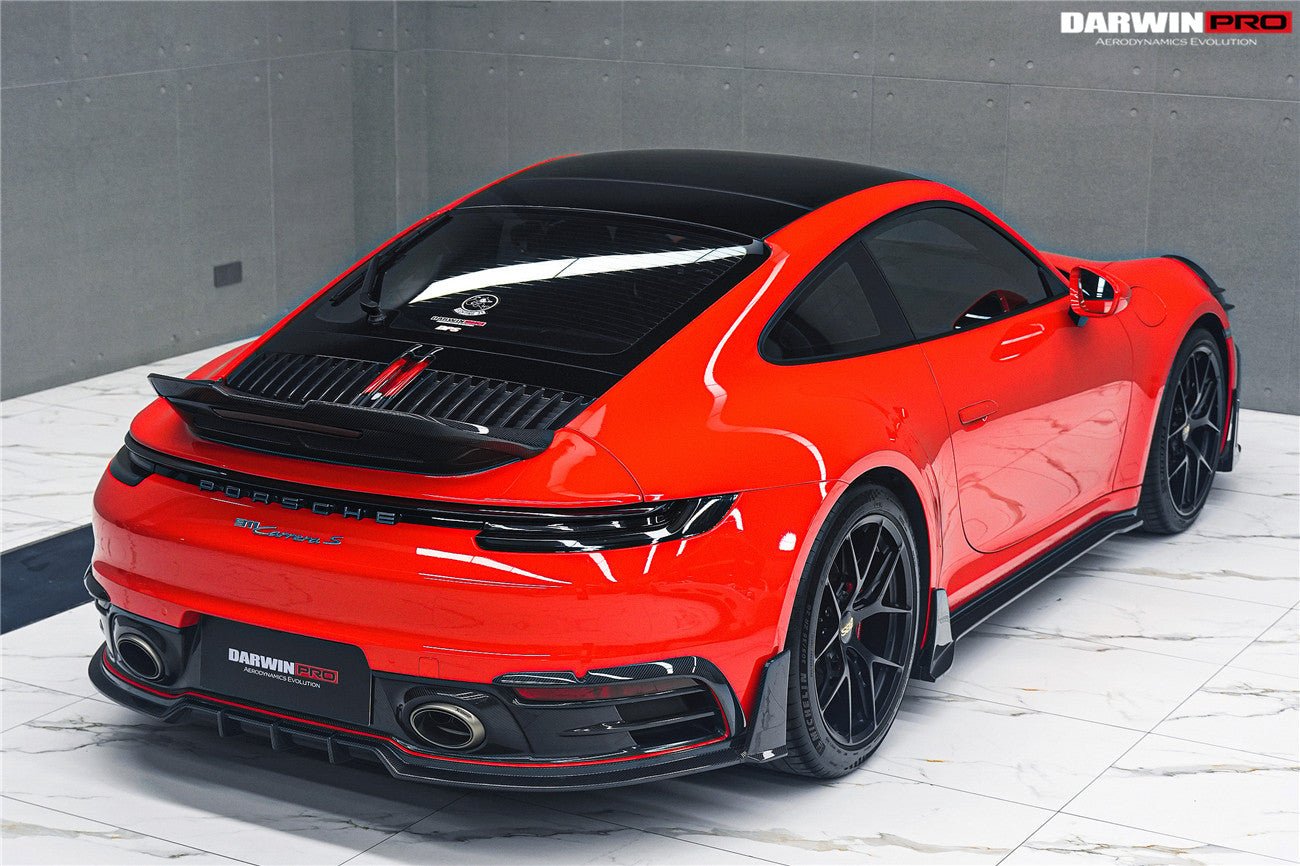 2019 - 2024 Porsche 911 992 Carrera & Targa & 4 & 4S & Targa & Cabriolet BKSSII Style Rear Lip