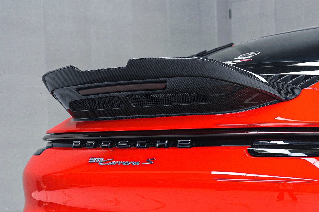 2019 - 2024 Porsche 911 992 Carrera S & 4 & 4S BKSS Ver.4 Style Trunk Wing