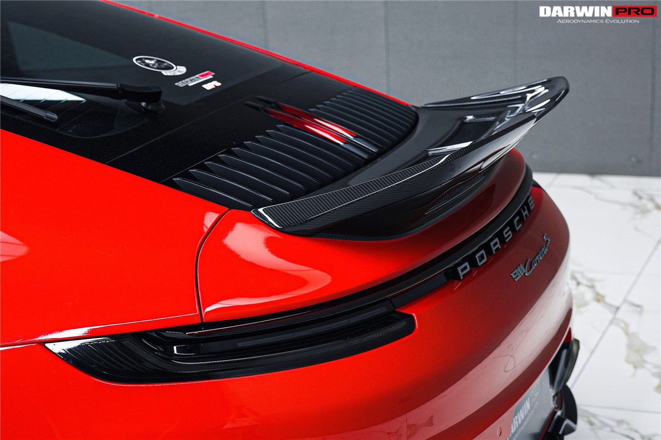 2019 - 2024 Porsche 911 992 Carrera S & 4 & 4S BKSS Ver.4 Style Trunk Wing