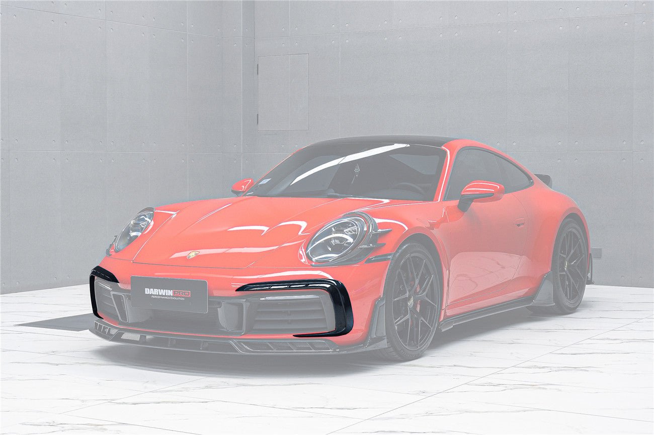 2019-2024 Porsche 911 (992) BKSSII Style Front Bumper Vent Trims