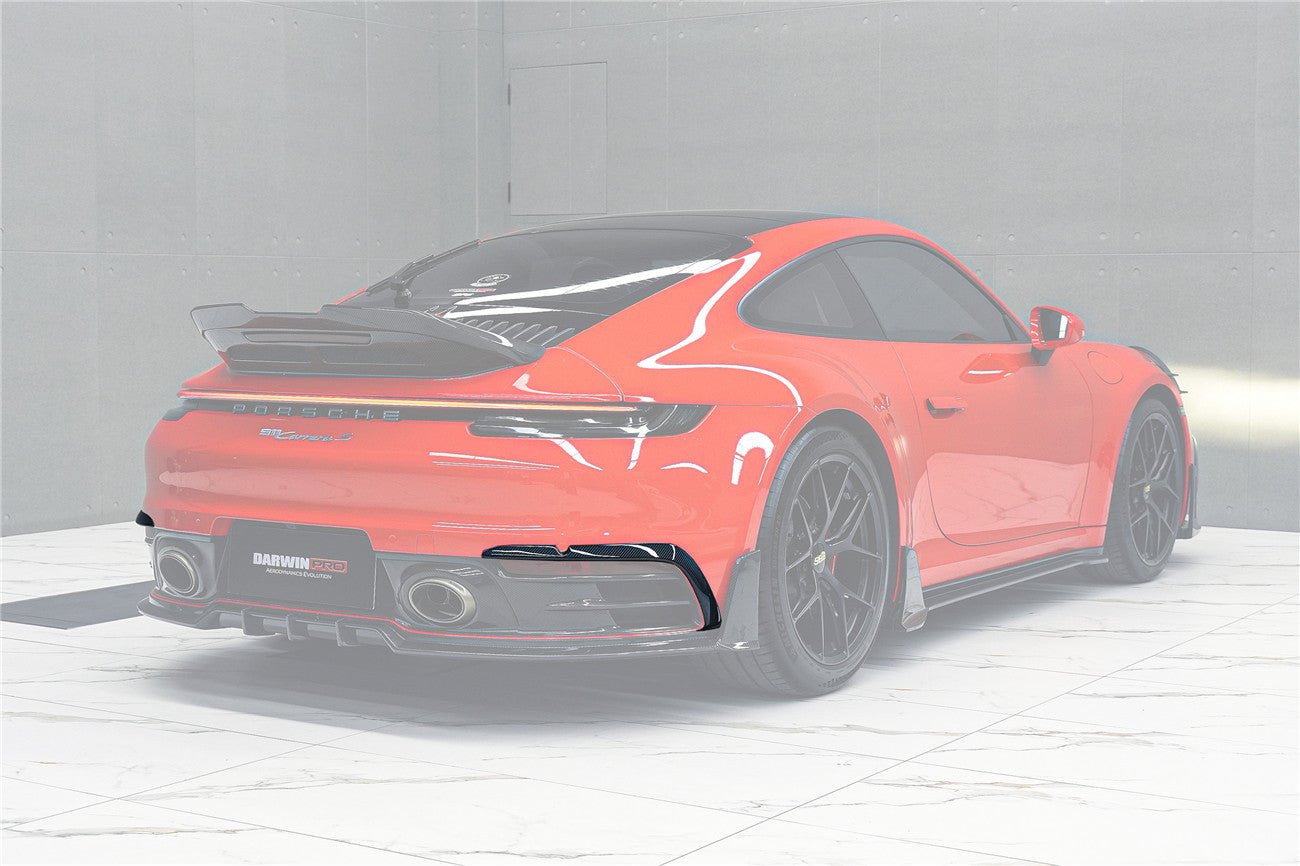 2019-2024 Porsche 911 (992) BKSSII Style Rear Bumper Vent Trims
