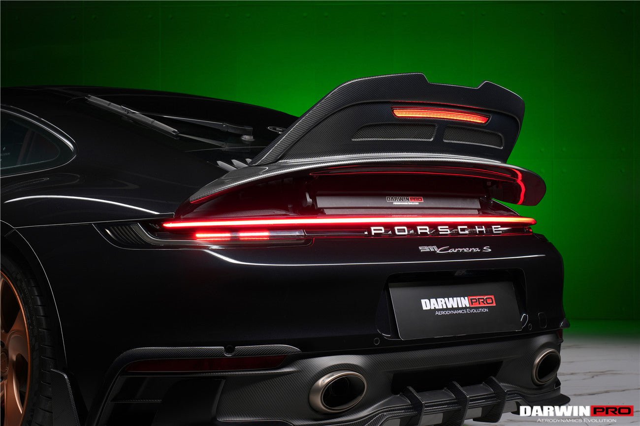 2019 - 2024 Porsche 911 992 Carrera S & 4 & 4S BKSS Ver.4 Style Trunk Wing