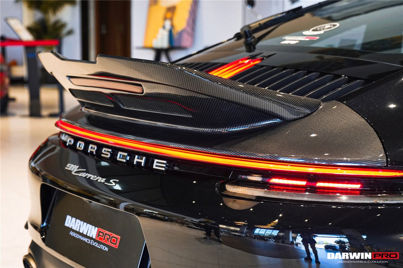 2019 - 2024 Porsche 911 992 Carrera S & 4 & 4S BKSS Ver.4 Style Trunk Wing