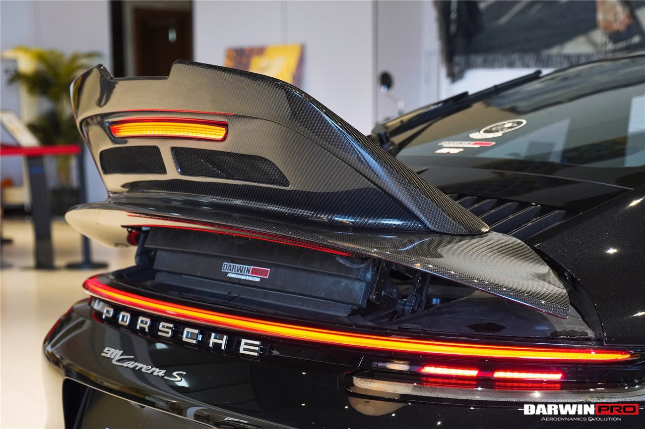 2019 - 2024 Porsche 911 992 Carrera S & 4 & 4S BKSS Ver.4 Style Trunk Wing