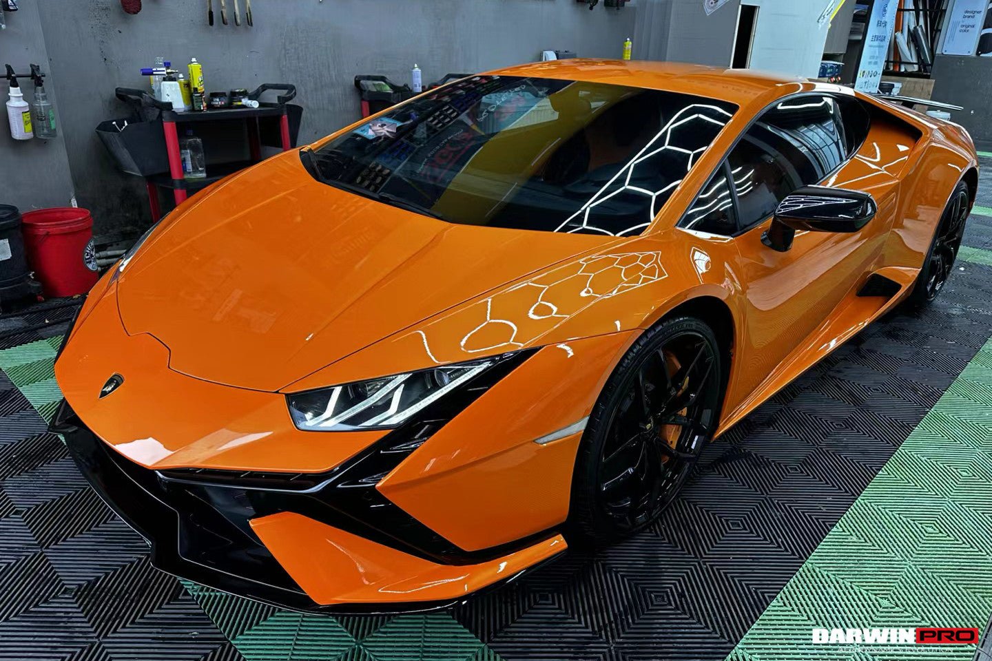 2015 - 2019 Lamborghini Huracan LP610 & LP580 Convert Tecnica Style Full Body Kit