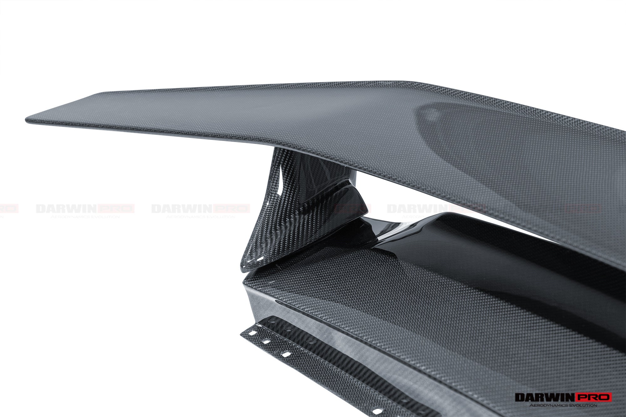 2015 - 2025 Lamborghini Huracan LP610 & LP580 & EVO Tecnica Style Dry Carbon Fiber Trunk Spoiler Wing