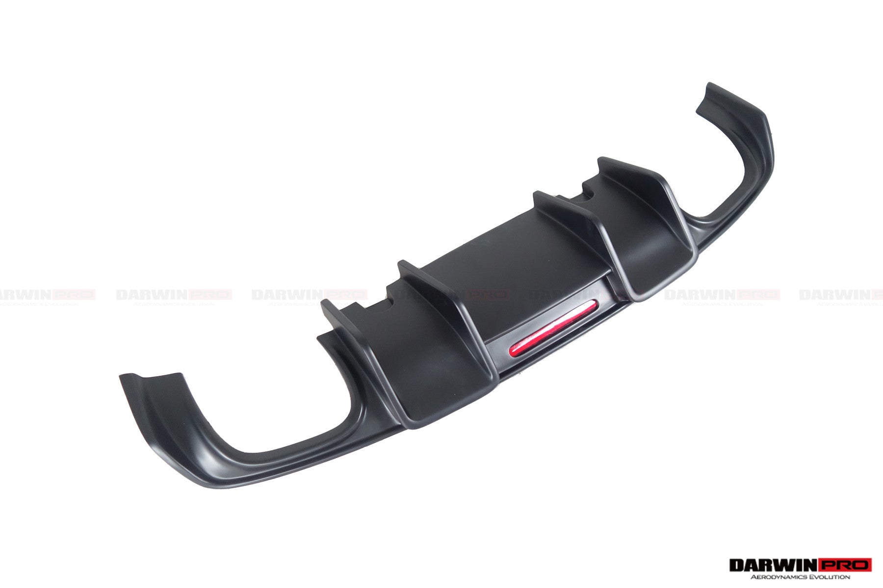 2013 - 2016 Audi S3 & A3 Sline Sedan BKSS Style Rear Diffuser with LED Light