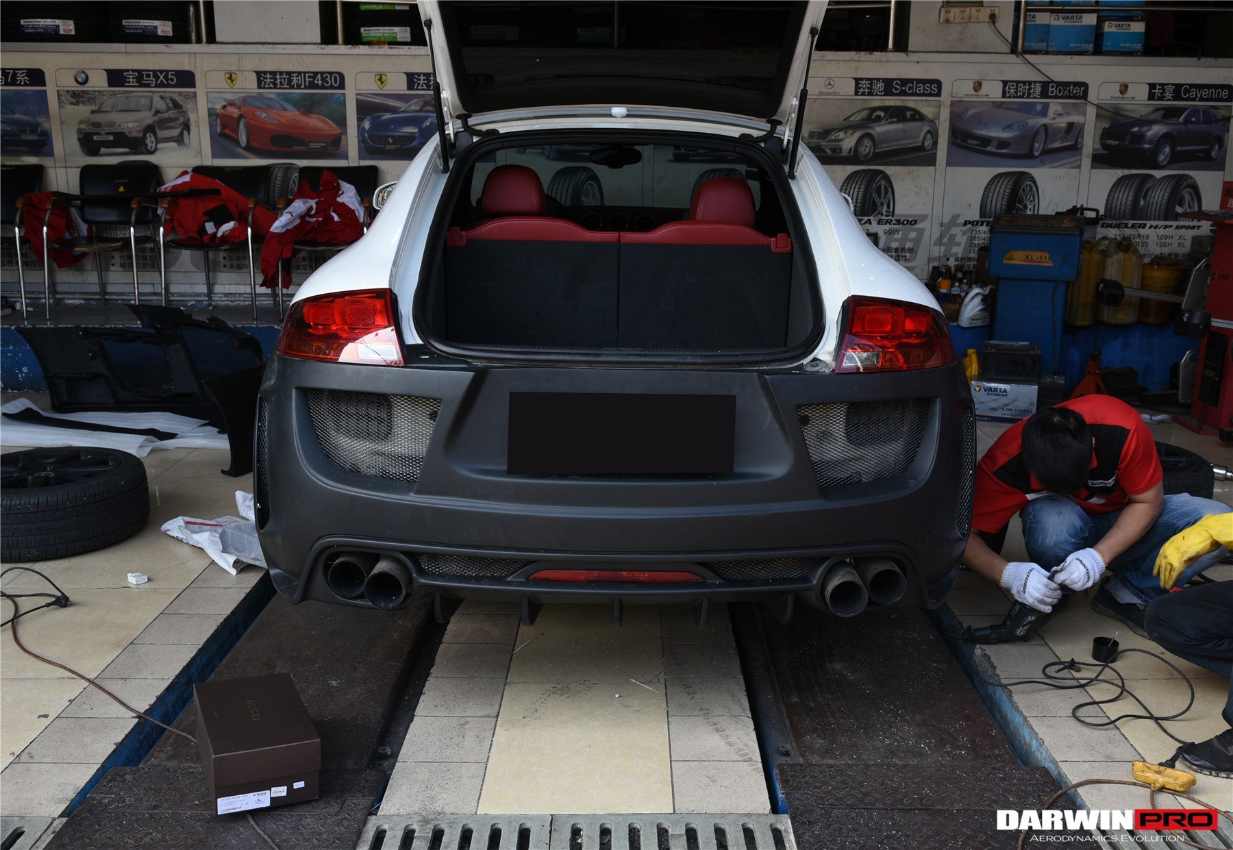 2006 - 2014 Audi TT & TTS DPRG Style Rear Bumper