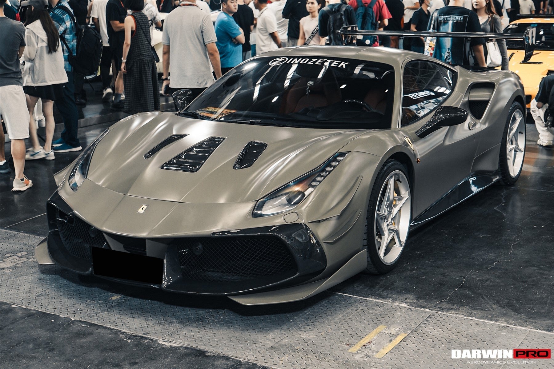 2015 - 2020 Ferrari 488 GTB & Spyder Challenge Evo Modena Style Front Bumper