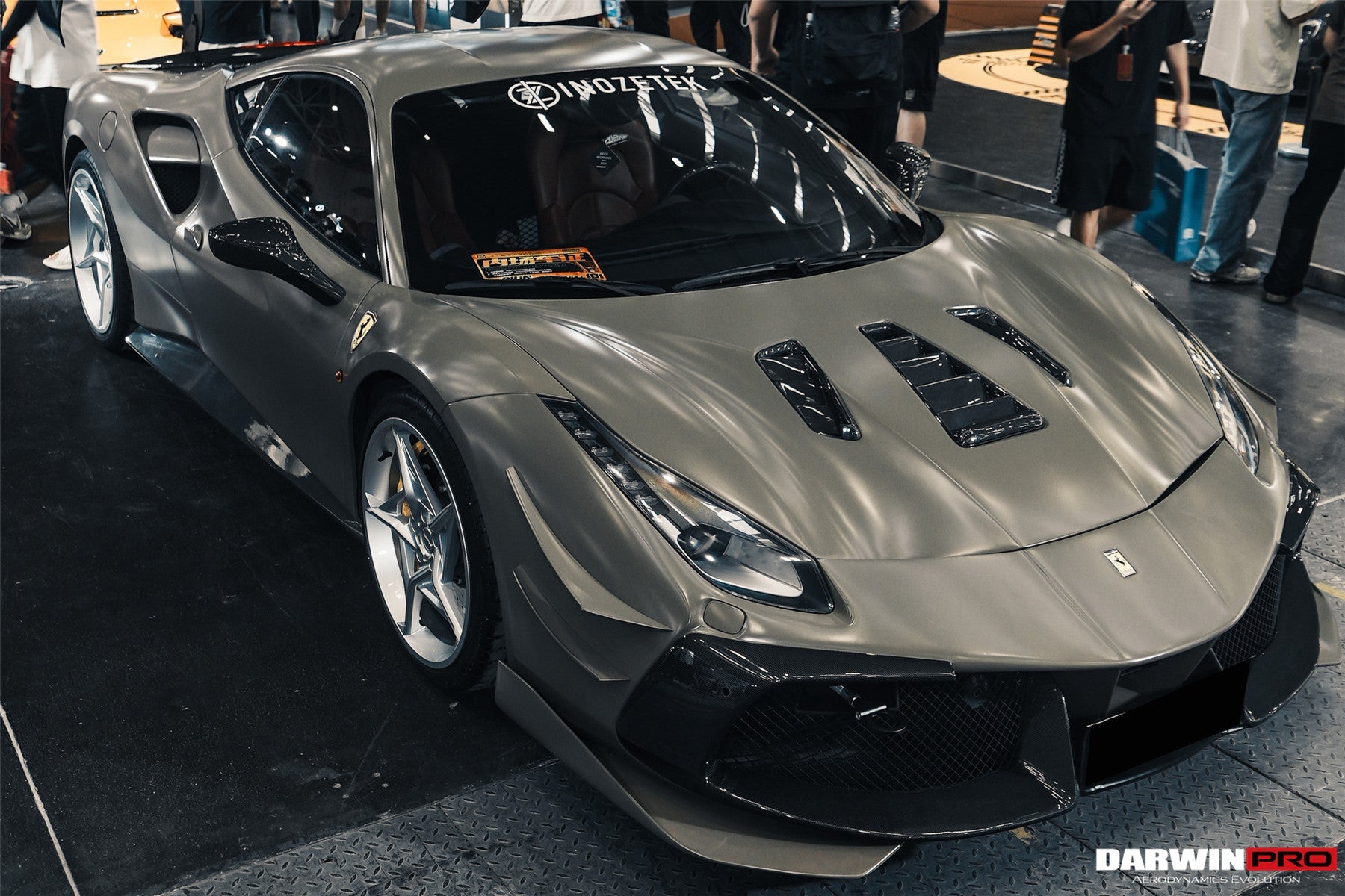 2015 - 2020 Ferrari 488 GTB & Spyder Challenge Evo Modena Style Hood