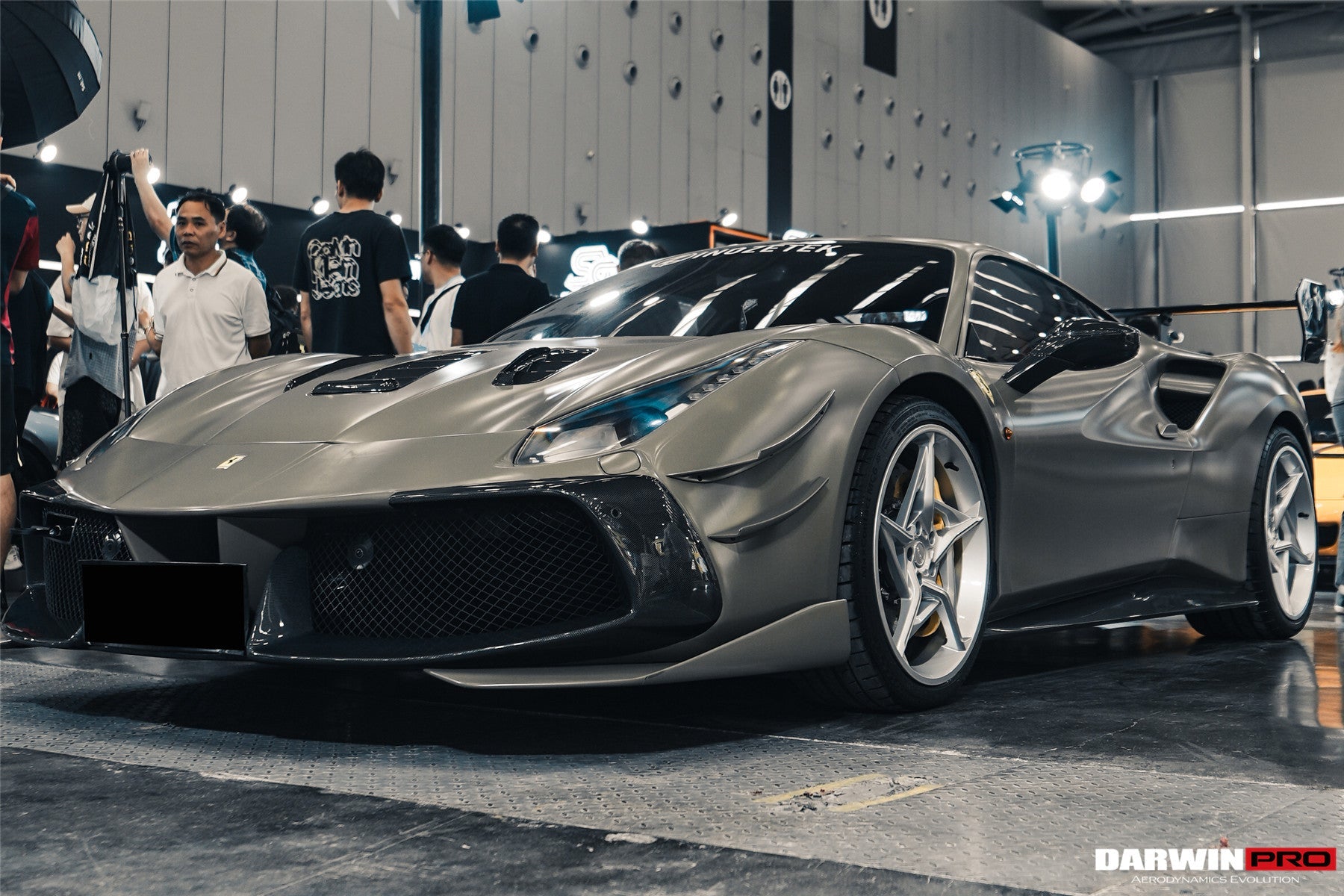 2015 - 2020 Ferrari 488 GTB & Spyder Challenge Evo Modena Style Side Skirts