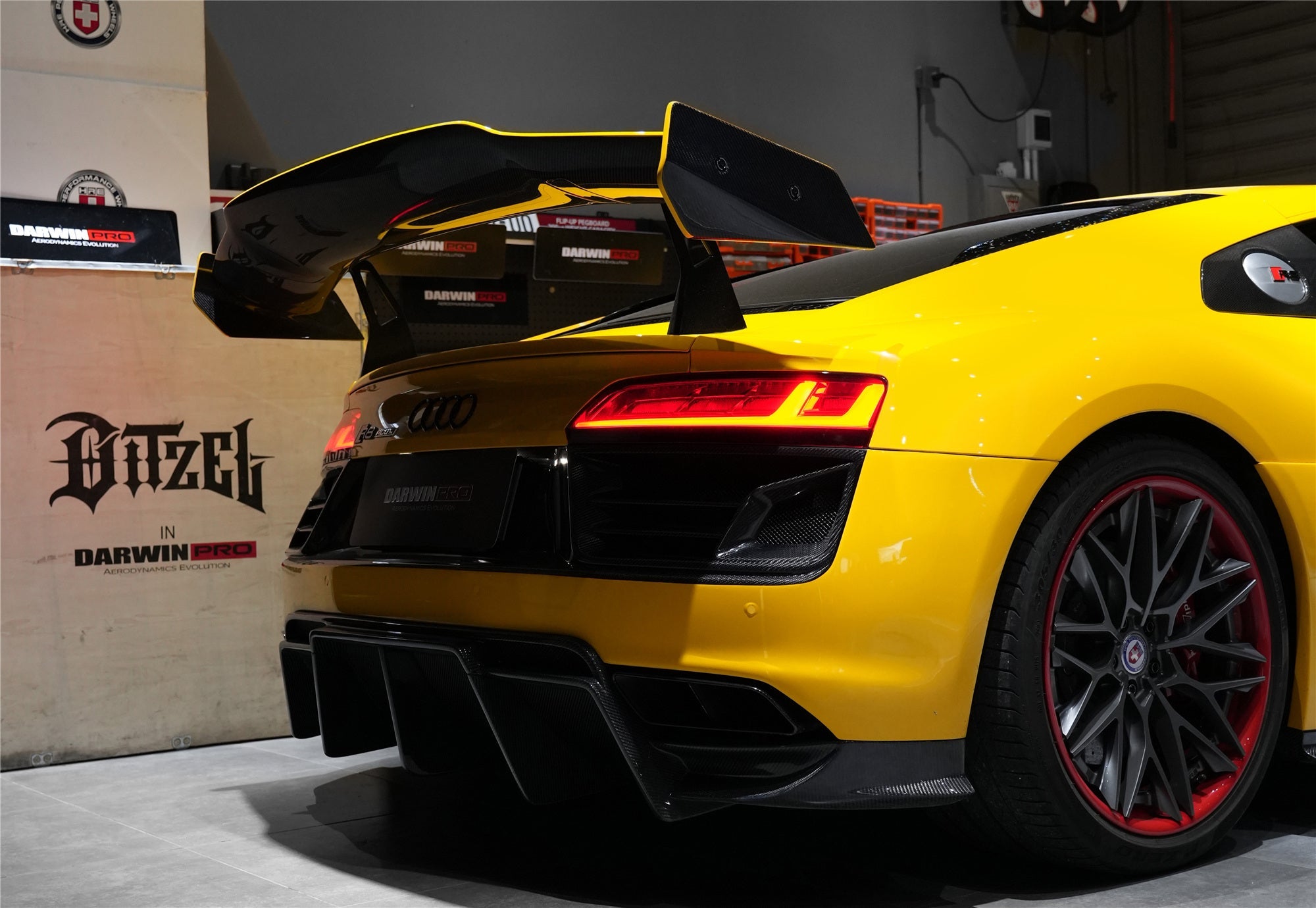 2016 - 2023 Audi R8 GEN2 & GEN3 Coupe ONLY IMPII Carbon Fiber Trunk Wing