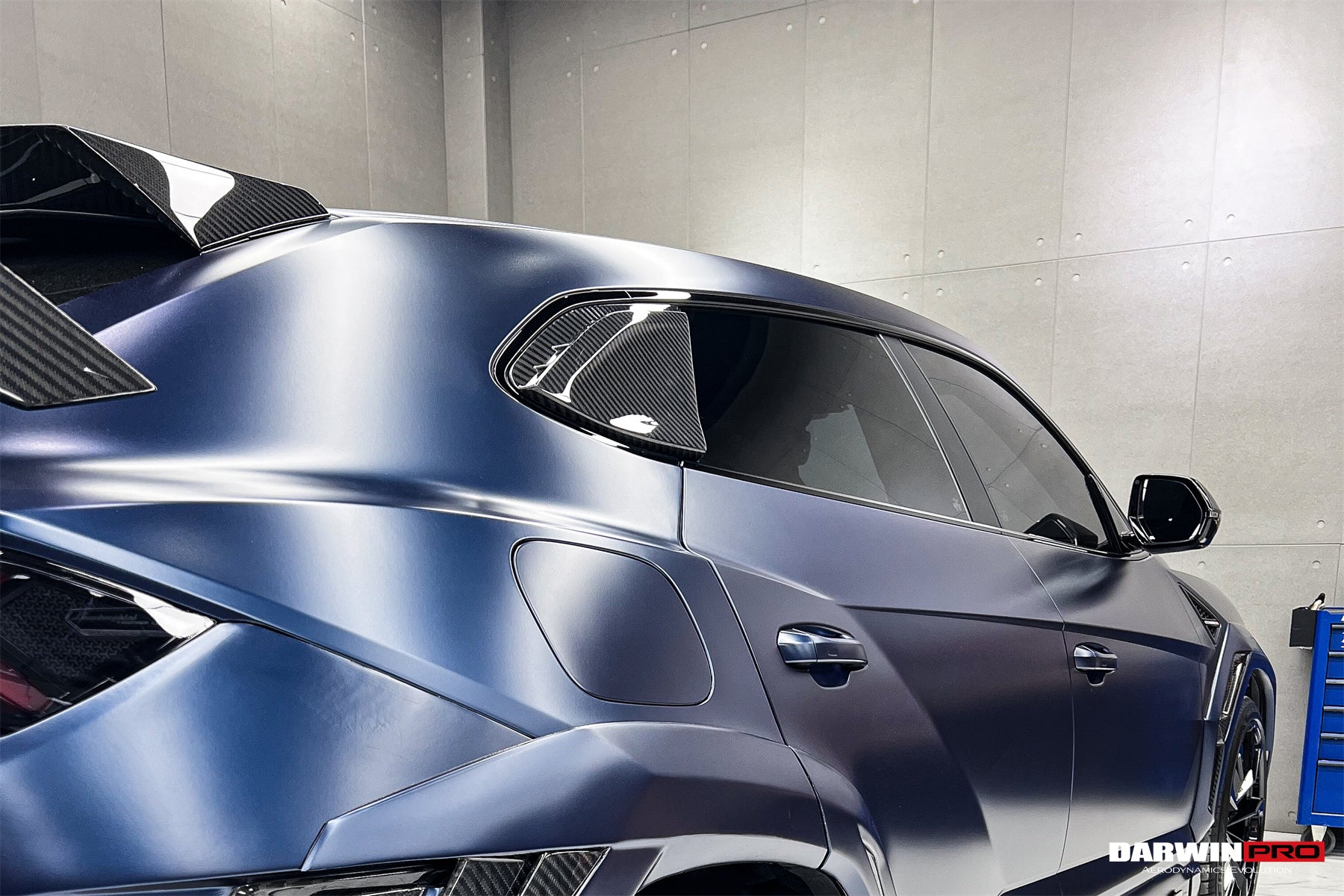 2018 - 2024 Lamborghini URUS BKSS Carbon Fiber Side Quarter Window Scoops