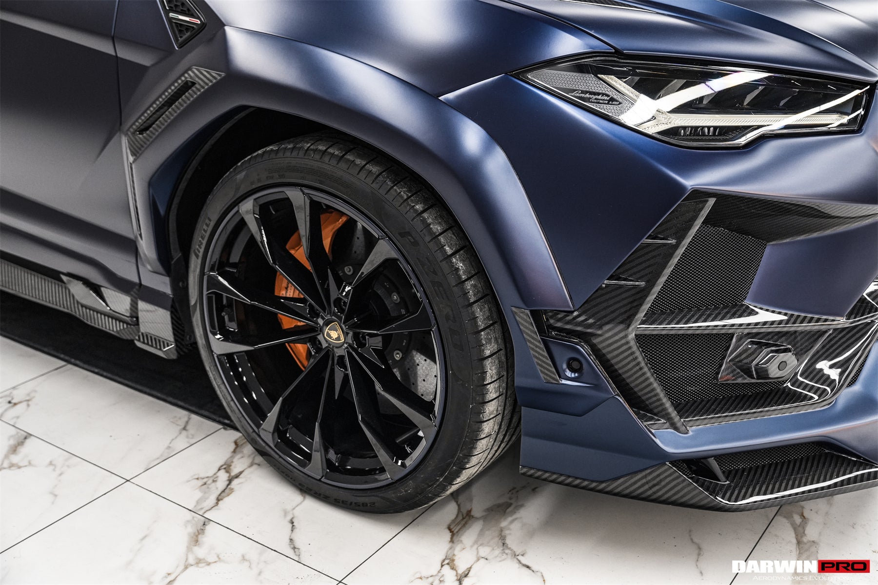 2018 - 2022 Lamborghini URUS BKSS Part Carbon Fiber Wide Body Kit