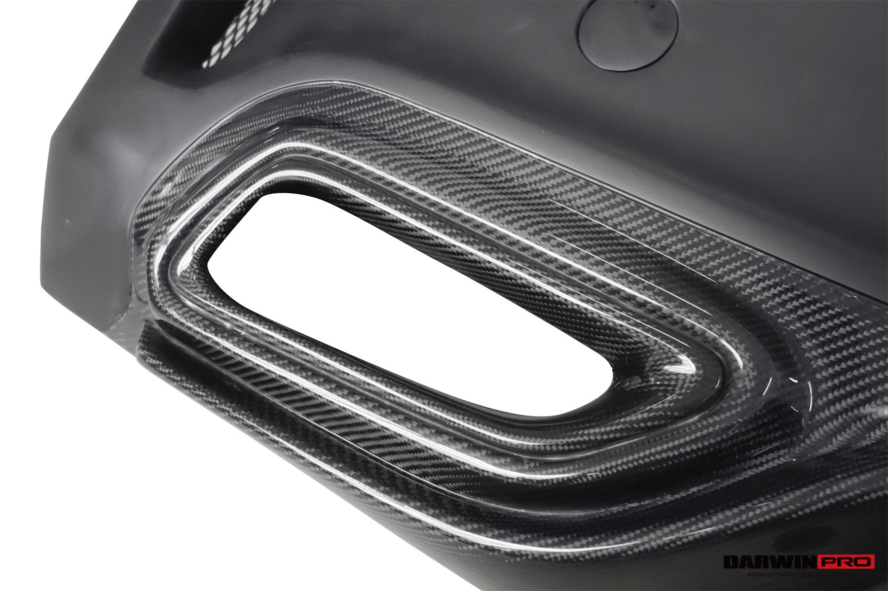 2016 - 2020 Smart Fortwo 453 BKSS Style Partial Carbon Fiber Rear Bumper
