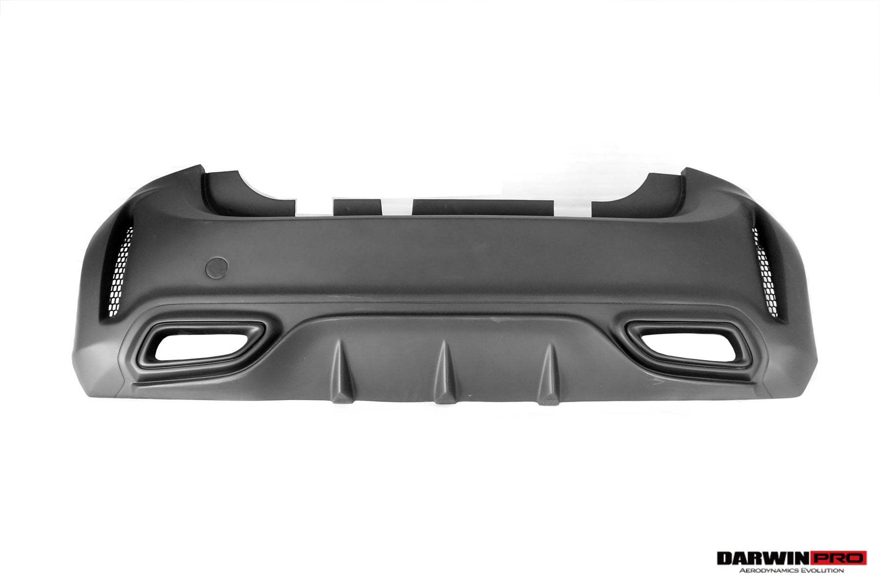 2016 - 2020 Smart Fortwo 453 BKSS Style Partial Carbon Fiber Rear Bumper