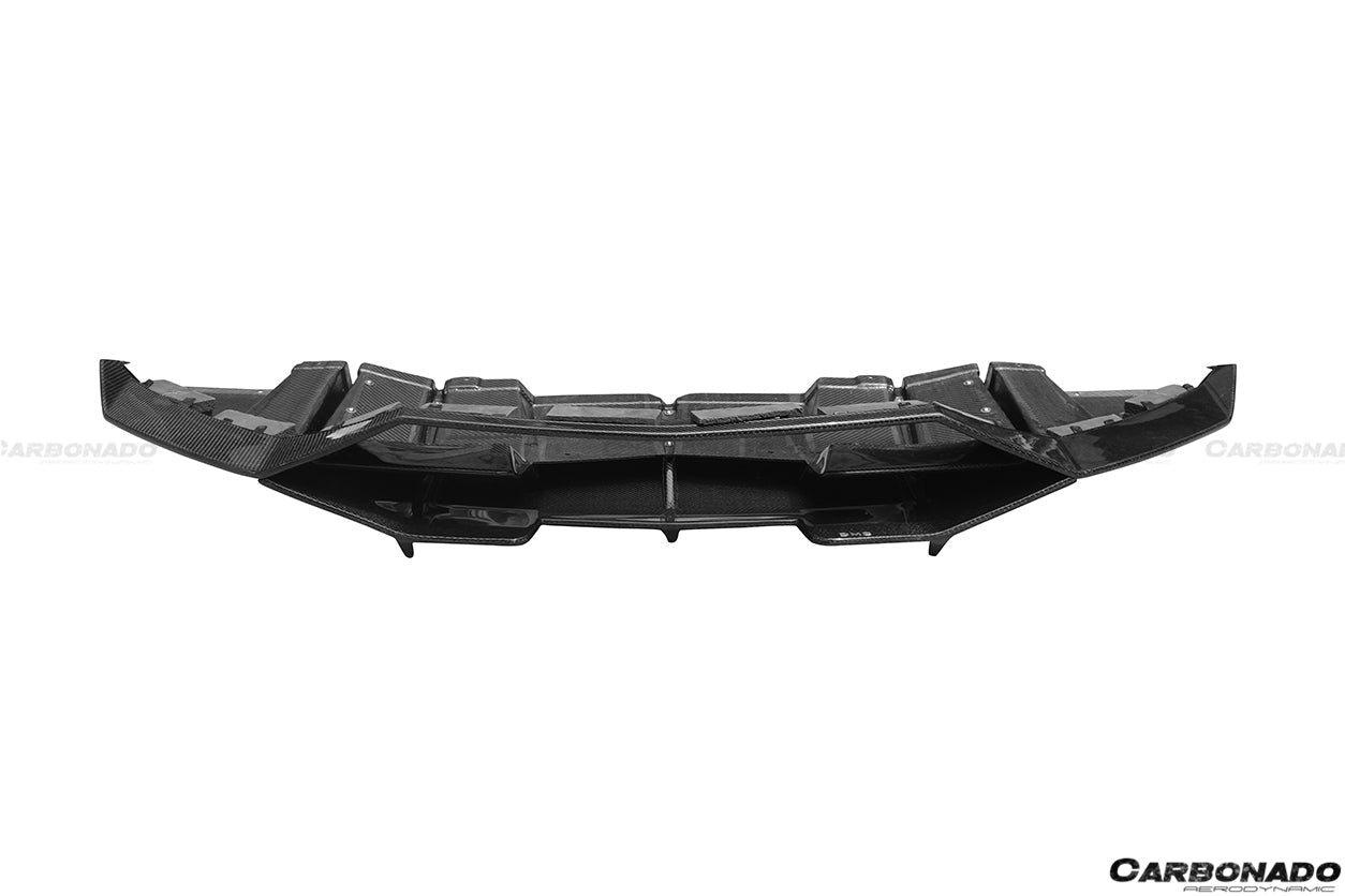 2011 - 2016 Lamborghini Aventador LP700 LP740 Coupe/Roadster DC Style Carbon Fiber Rear Diffuser