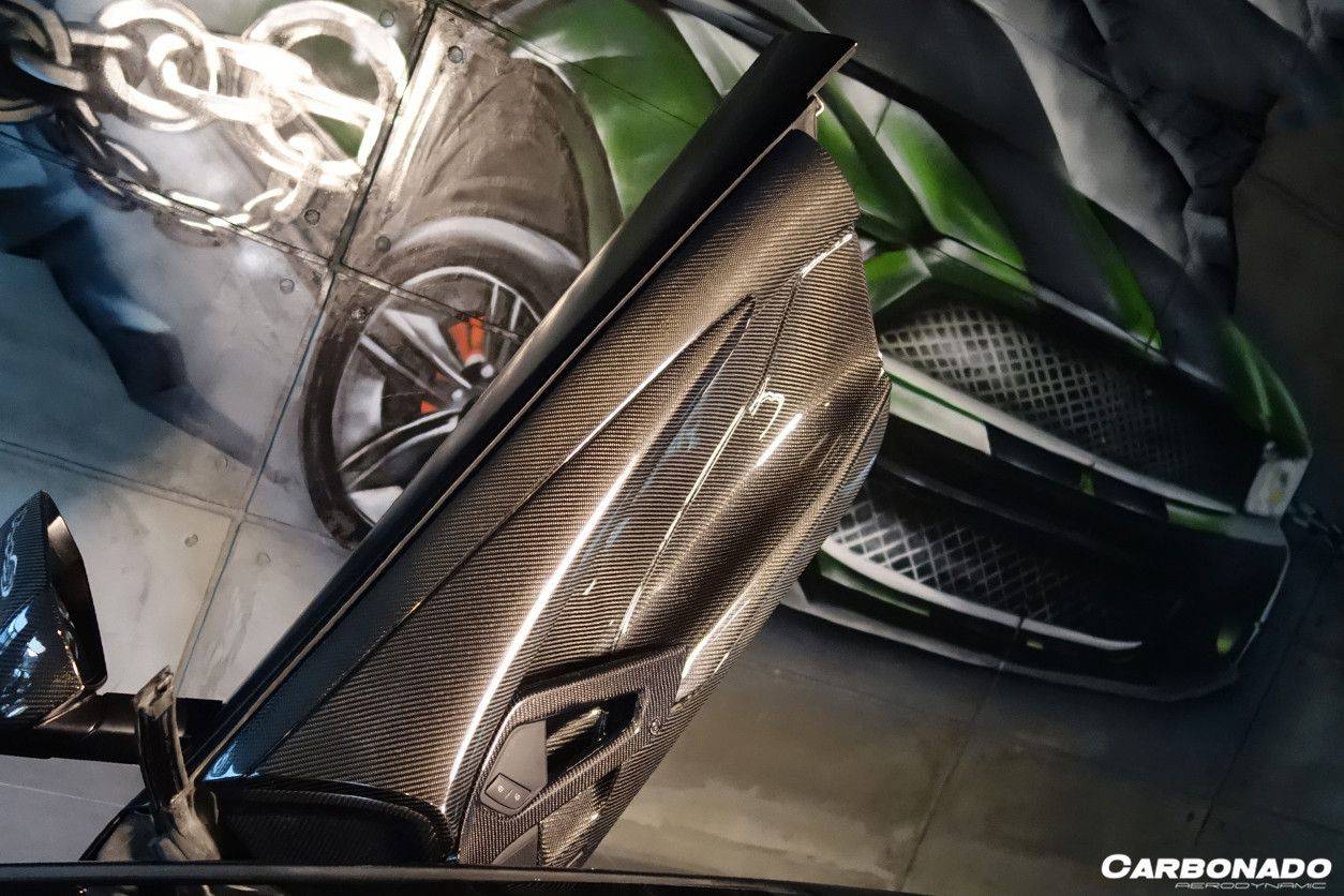 2011-2016 Lamborghini Aventador LP700 LP740 Coupe & Roadster Carbon Fiber Inner Door Replace - Carbonado