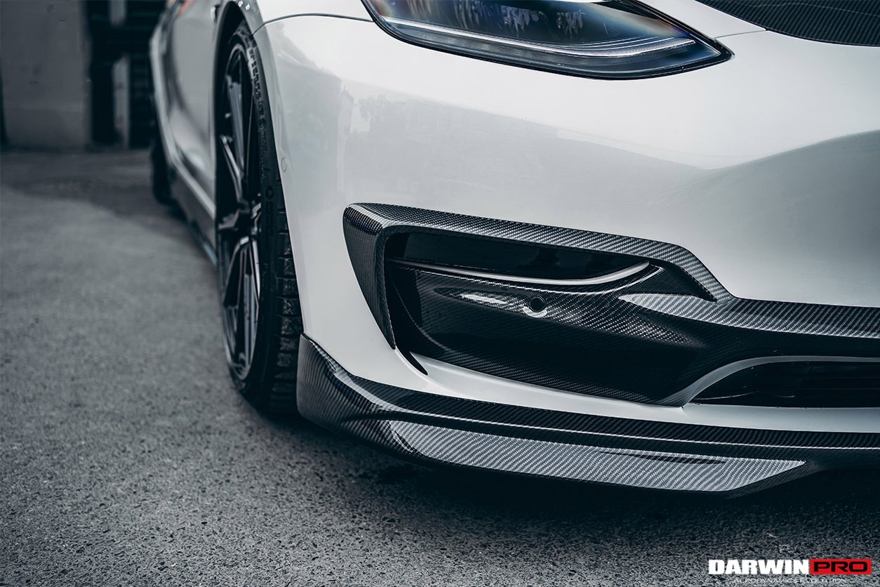 2017 - 2023 Tesla Model 3 IMP Performance Carbon Fiber Middle Front Lip