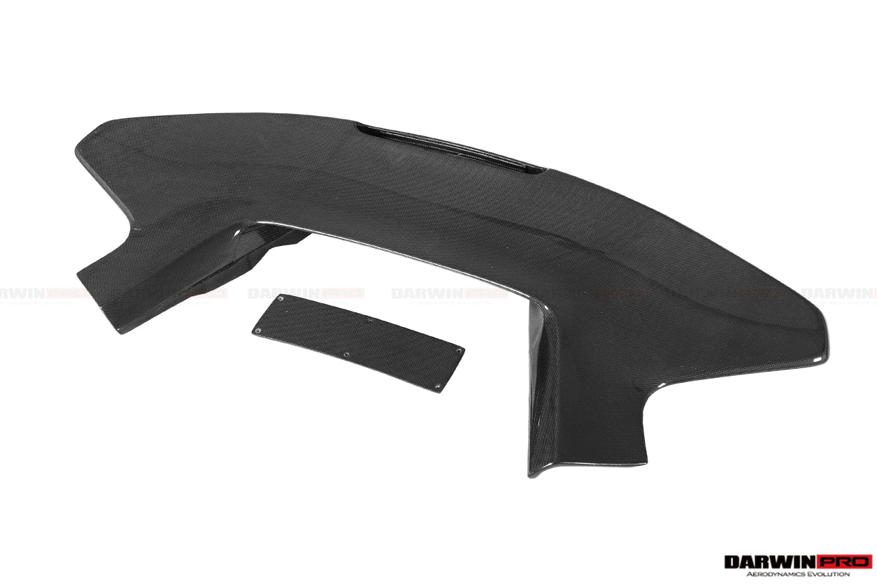 2015 - 2020 Ferrari 488 GTB Pista Style Rear Bumper & Wing