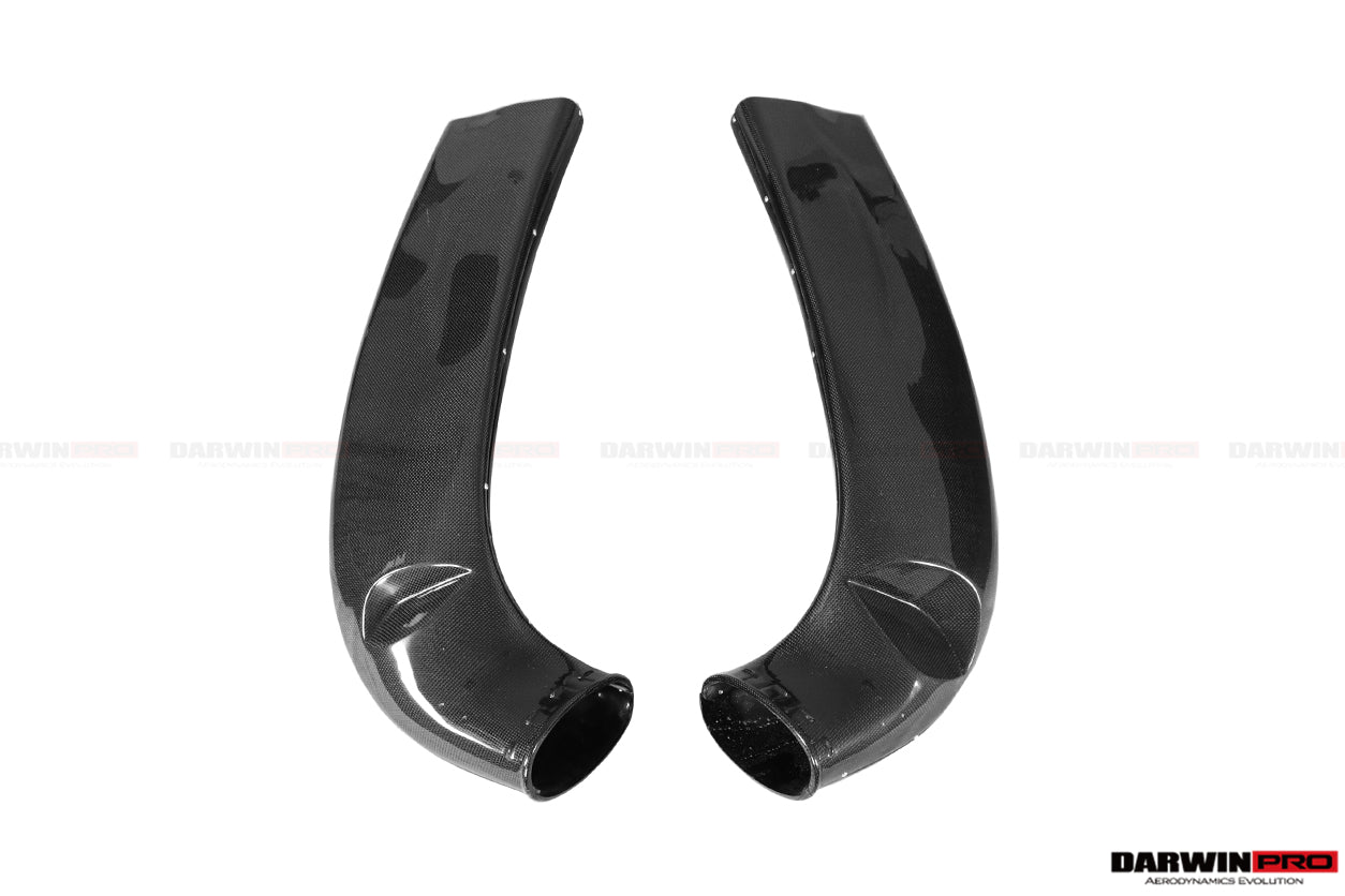 2015 - 2020 Ferrari 488 GTB Pista Style Rear Bumper & Wing