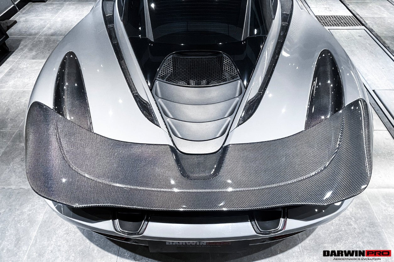 2017 - 2021 McLaren 720s Dry Carbon Fiber Rear Trunk Air Intake Vents Replacement