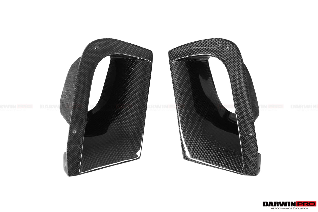 2015 - 2020 Ferrari 488 GTB Pista Style Rear Bumper & Wing