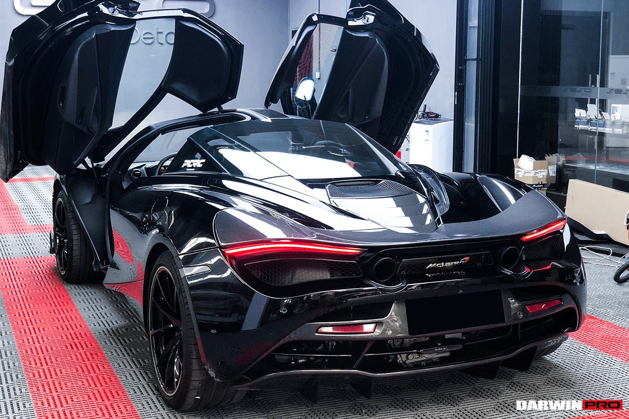 2017 - 2022 McLaren 720s Coupe Carbon Fiber Engine Cover Replacement