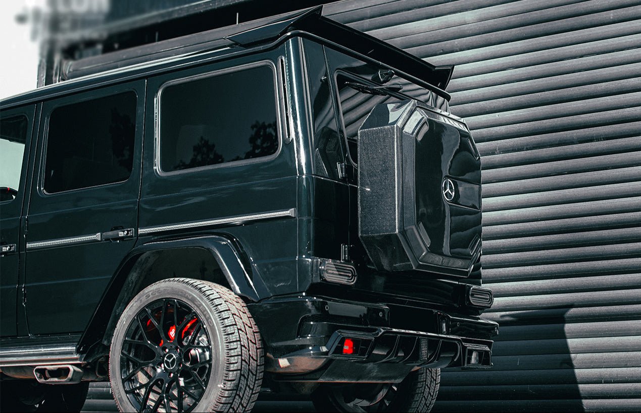 2006 - 2018 Mercedes Benz W463 G Class Wagon IMP Performance Carbon Fiber Spare Wheel Tire