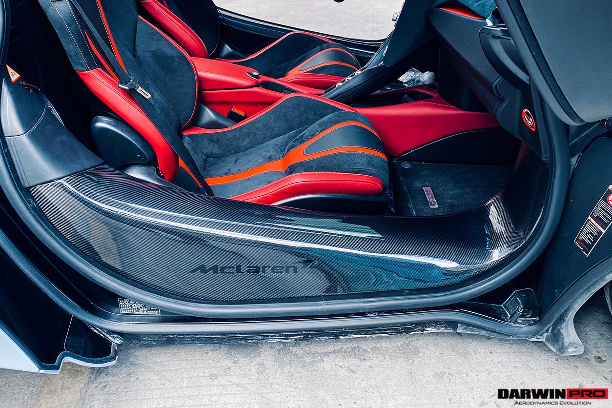 2017 - 2020 McLaren 720S Dry Carbon Fiber Door Sills