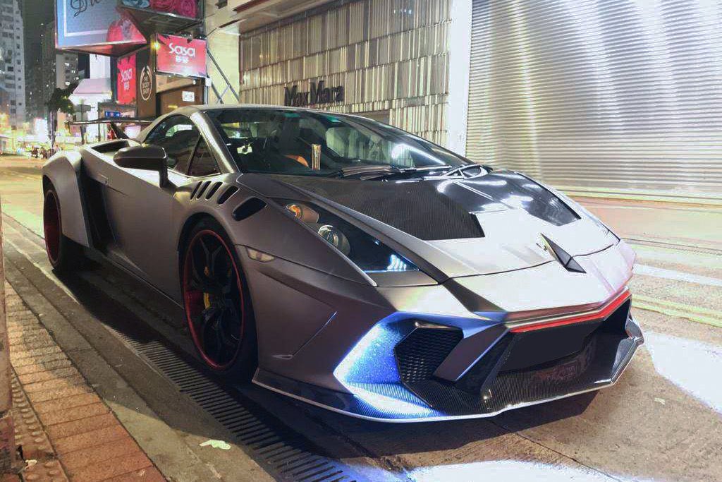 2004-2008 Lamborghini Gallardo Spyder IRON Style Wide Full Body kit - DarwinPRO Aerodynamics