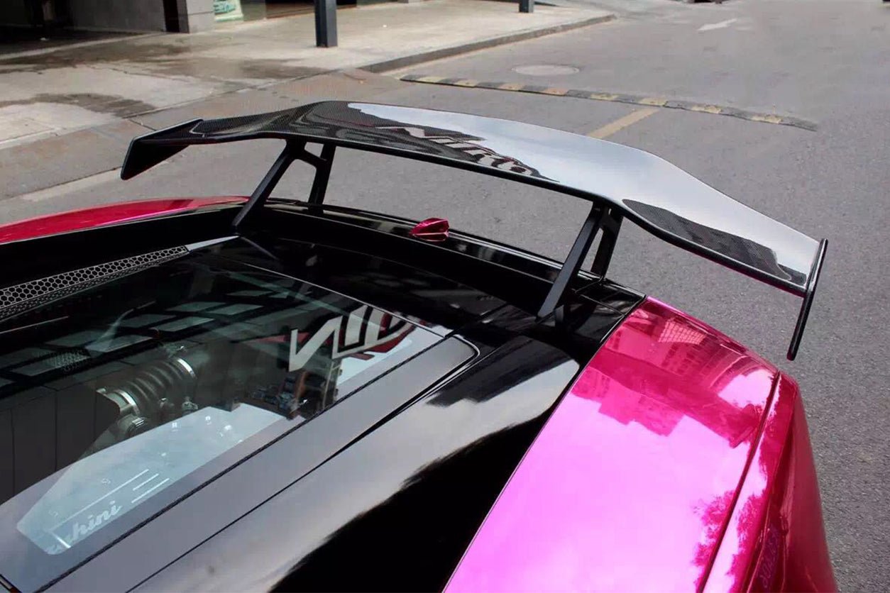 2004 - 2014 Lamborghini Gallardo DC-II Style Carbon Fiber Trunk Spoiler Wing