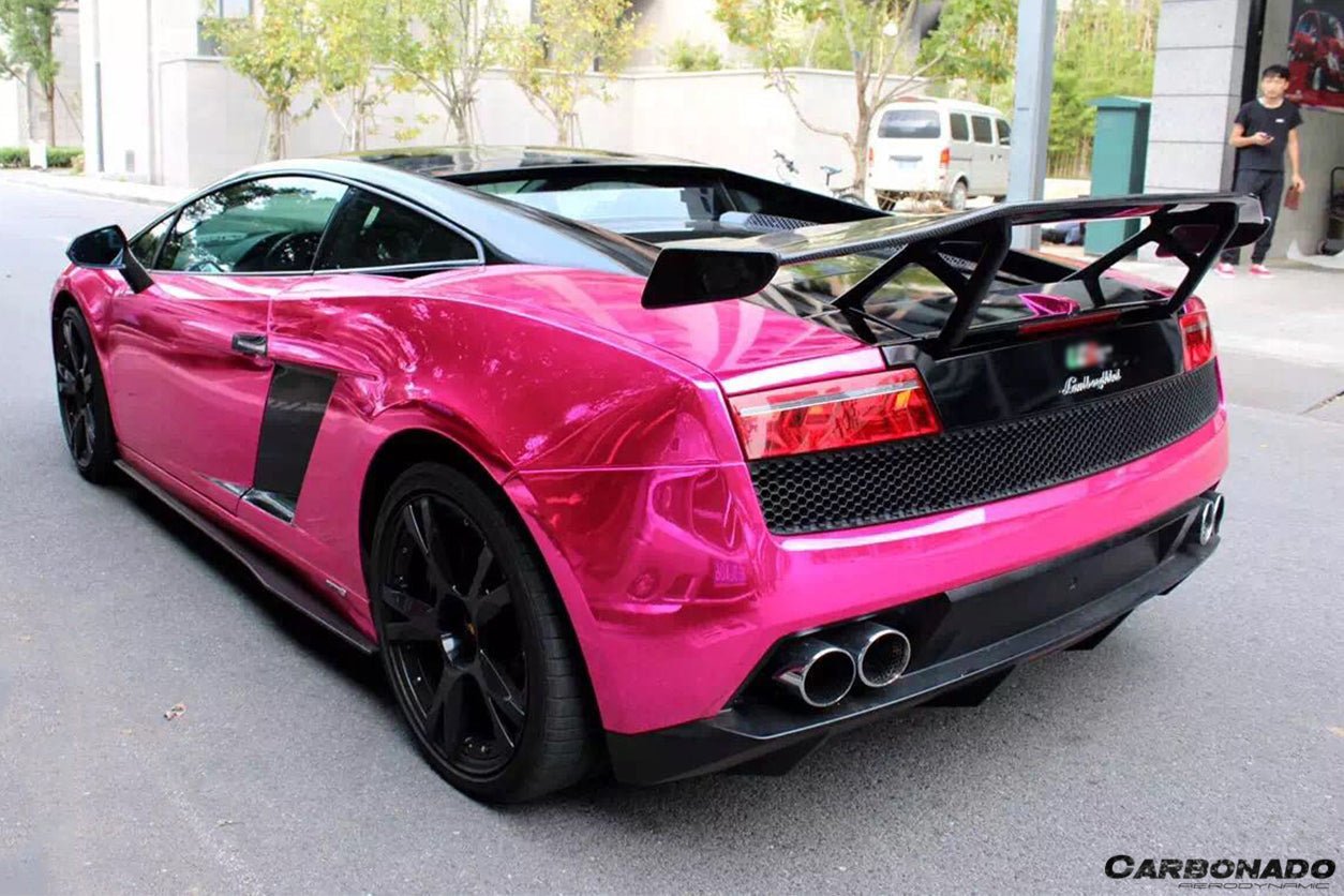 2004 - 2014 Lamborghini Gallardo DC-II Style Carbon Fiber Trunk Spoiler Wing